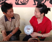 Zhuping with Mr. Su