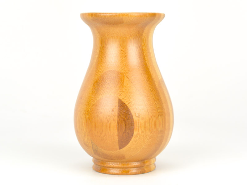 Small vase made from bamboo