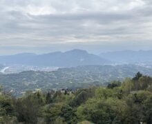 View of Yaan City from Mount Mengding