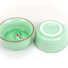 Small Koi Fish Celadon Teacup base view