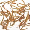 Bai Long Xu (White Dragon Whiskers) 2019 sheng puer wet tea leaves floating in clean water