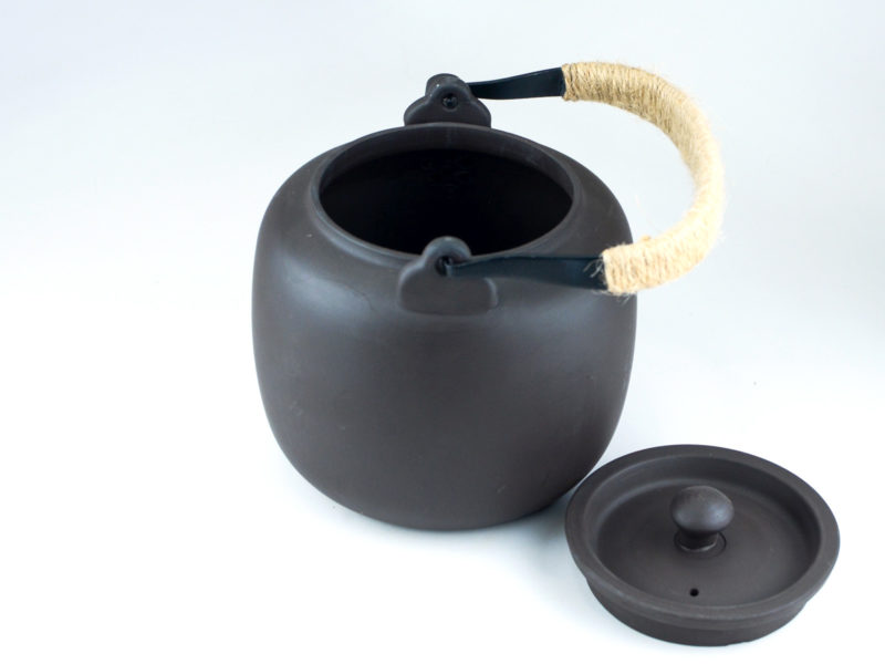 Countryside Style Yixing Teapot with lid open