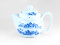 Landscape Porcelain Teapot