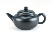 Black Shui Ping Yixing Teapot