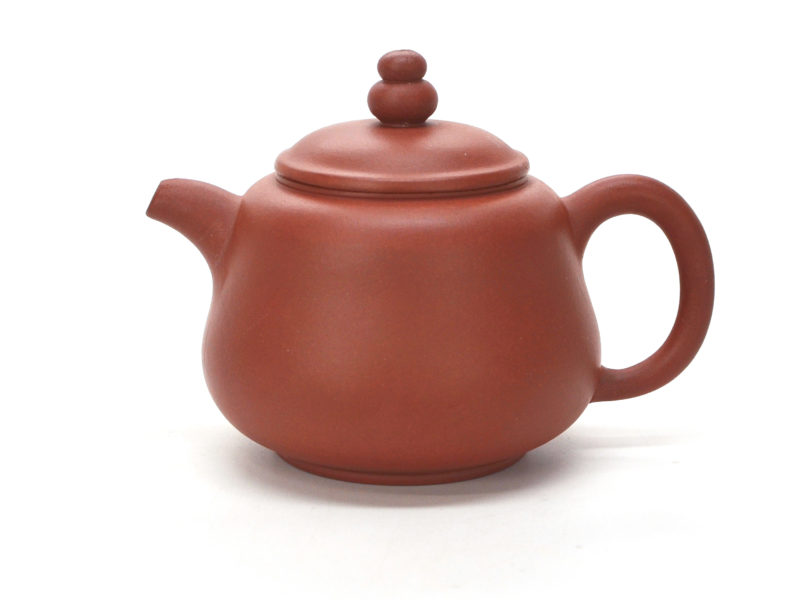 Red Gourd Yixing Teapot front view