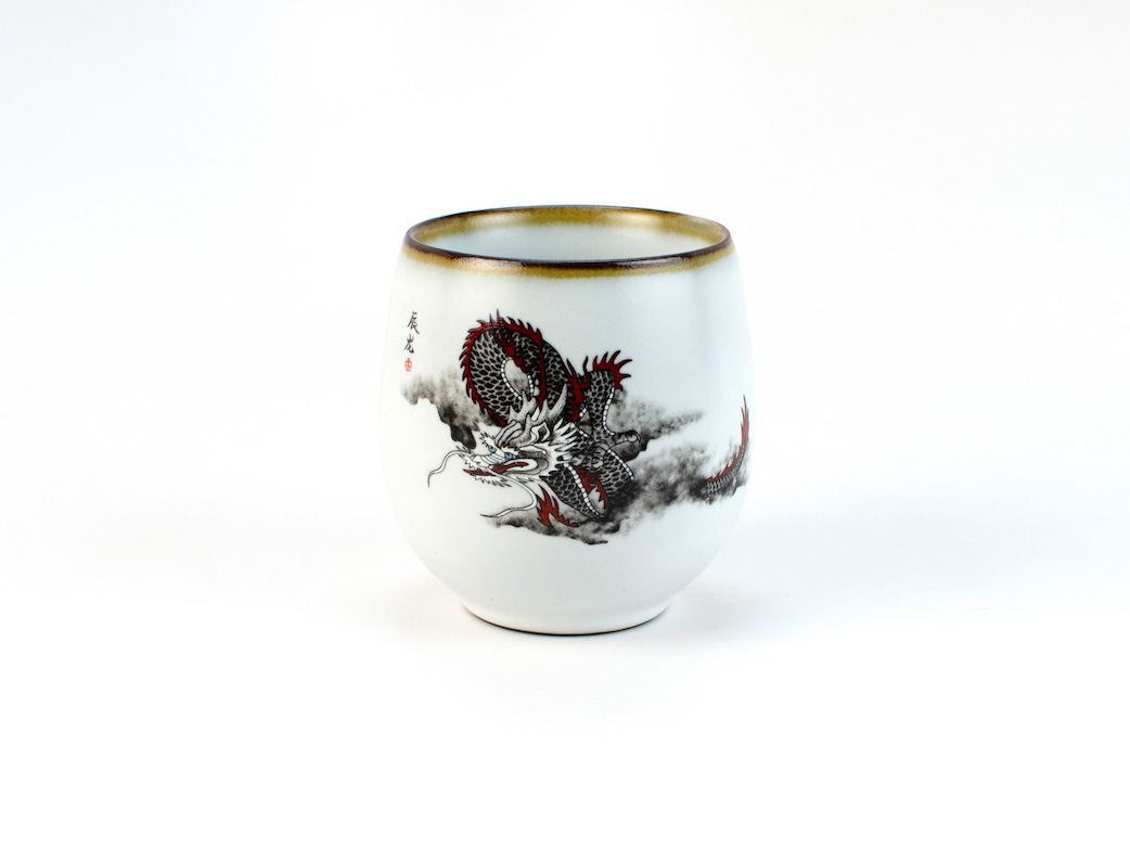 Ru Kiln Black Dragon Teacup