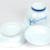 Jingdezhen Plum Blossom Porcelain Gaiwan base view