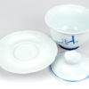 Jingdezhen Plum Blossom Porcelain Gaiwan open