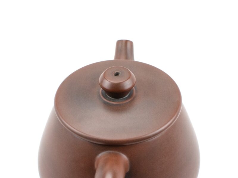 Lid view Stone Scoop Guangxi Nixing Teapot