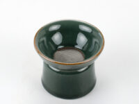 Jun Kiln Green Ceramic Tea Strainer