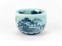 Longquan Kiln Shadow Blue Celadon Teacup