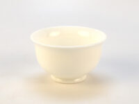 White porcelain tea cup.