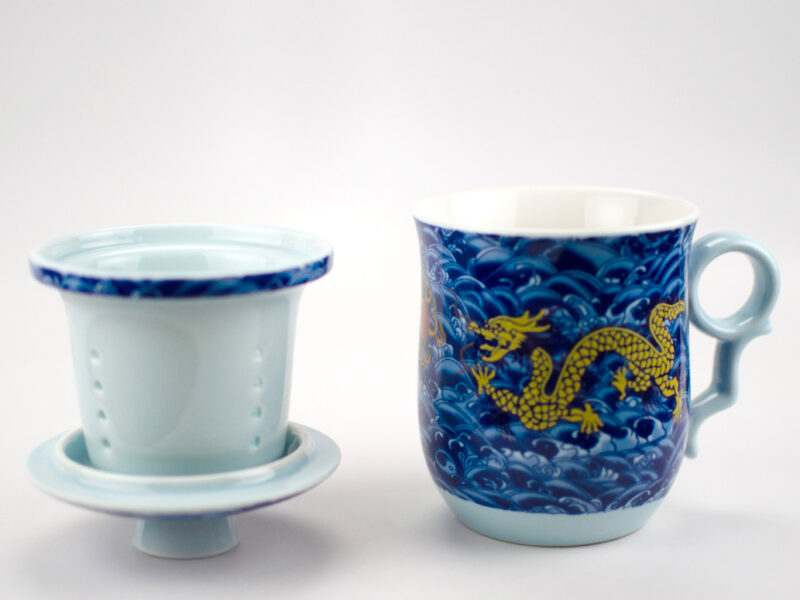 Blue Dragon Filter Cup with strainer and lid removed