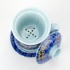 Blue Dragon Porcelain Filter Cup removable strainer in cup
