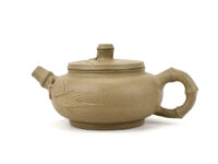 Pear Green Bamboo Duan Ni Yixing Teapot