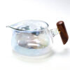 Goldfish Rainbow Glass Pitcher with Wood Handle