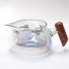 Goldfish Rainbow Glass Pitcher with Wood Handle