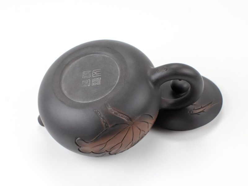 Base of Lotus Pond Yunnan Black Jianshui Clay Teapot