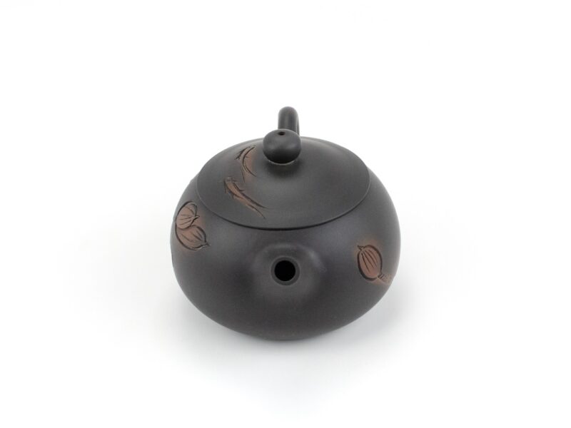 Lotus Pond Yunnan Black Jianshui Clay Teapot spout