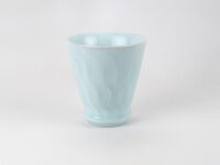 Longquan Kiln Water Waves Celadon Teacup side