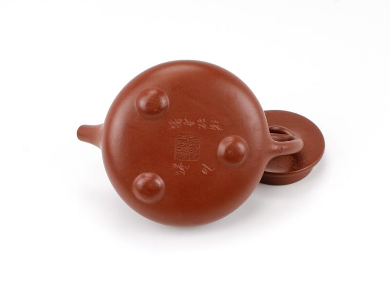 Base of Plum Blossom Stone Scoop Da Hong Pao Yixing Teapot