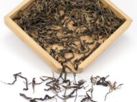 Yiwu Sun-Dried Yunnan black tea dry leaves.