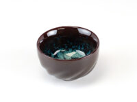Blue Galaxy Kiln Change Ceramic Teacup