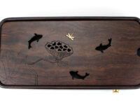 Ebony Koi Draining Tea Table