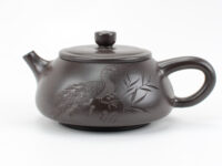 Stone Scoop Purple Zhu Ni Yixing Teapot